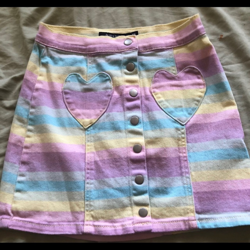 Pastel skirt from hot topic